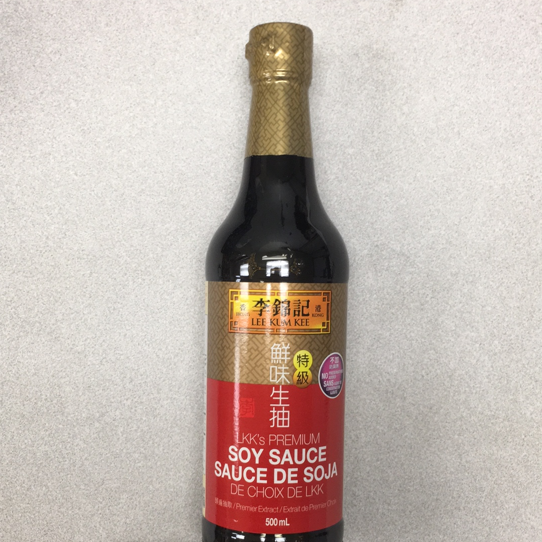 Sauce de soja LKK Premium 李锦记 特级鲜味生抽500mL