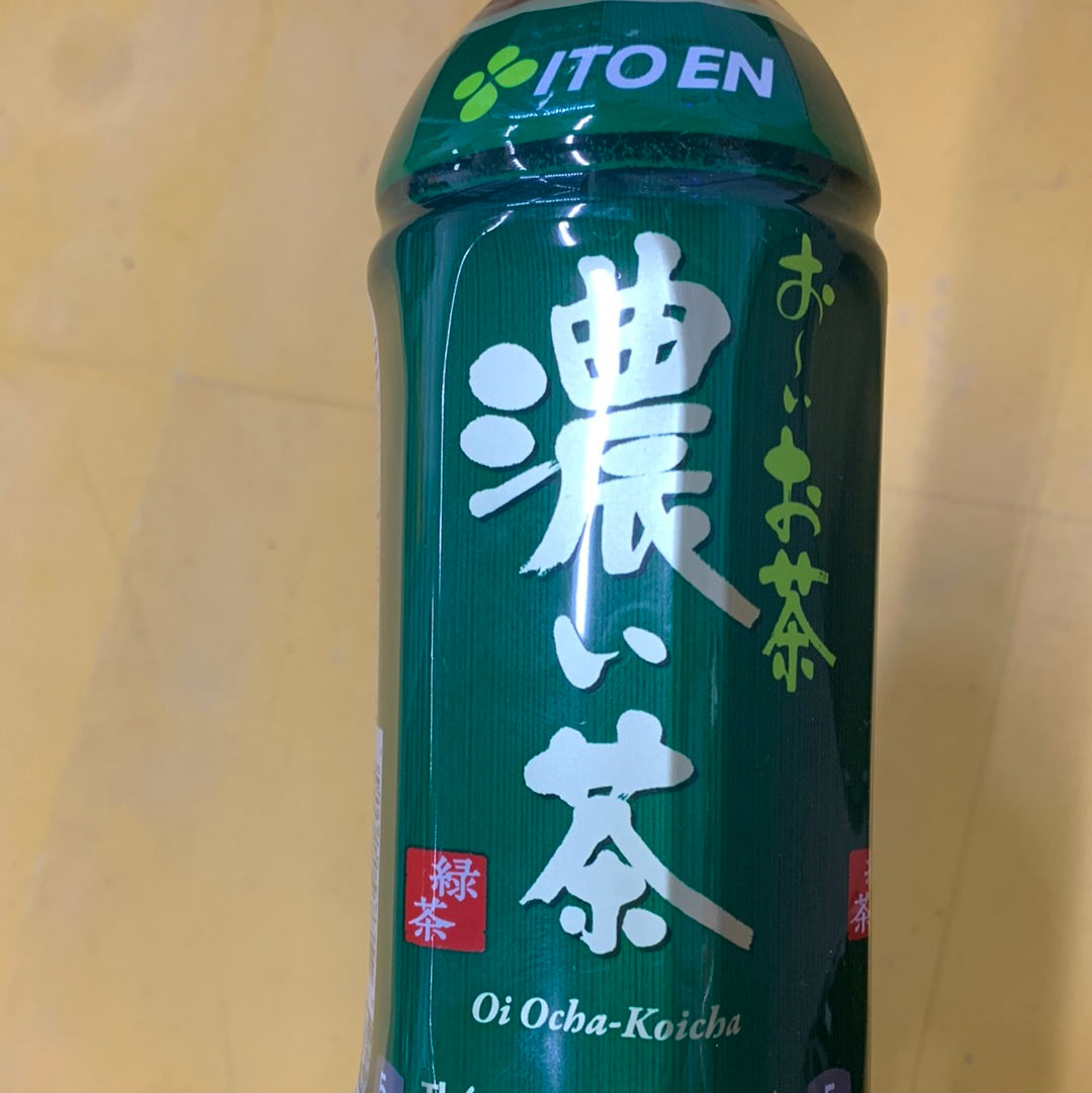 ITO EN thé vert sans sucre 500mL 伊藤园 浓茶绿茶