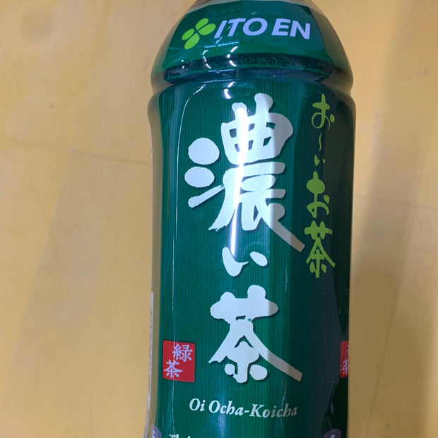 ITO EN thé vert sans sucre 500mL 伊藤园 浓茶绿茶