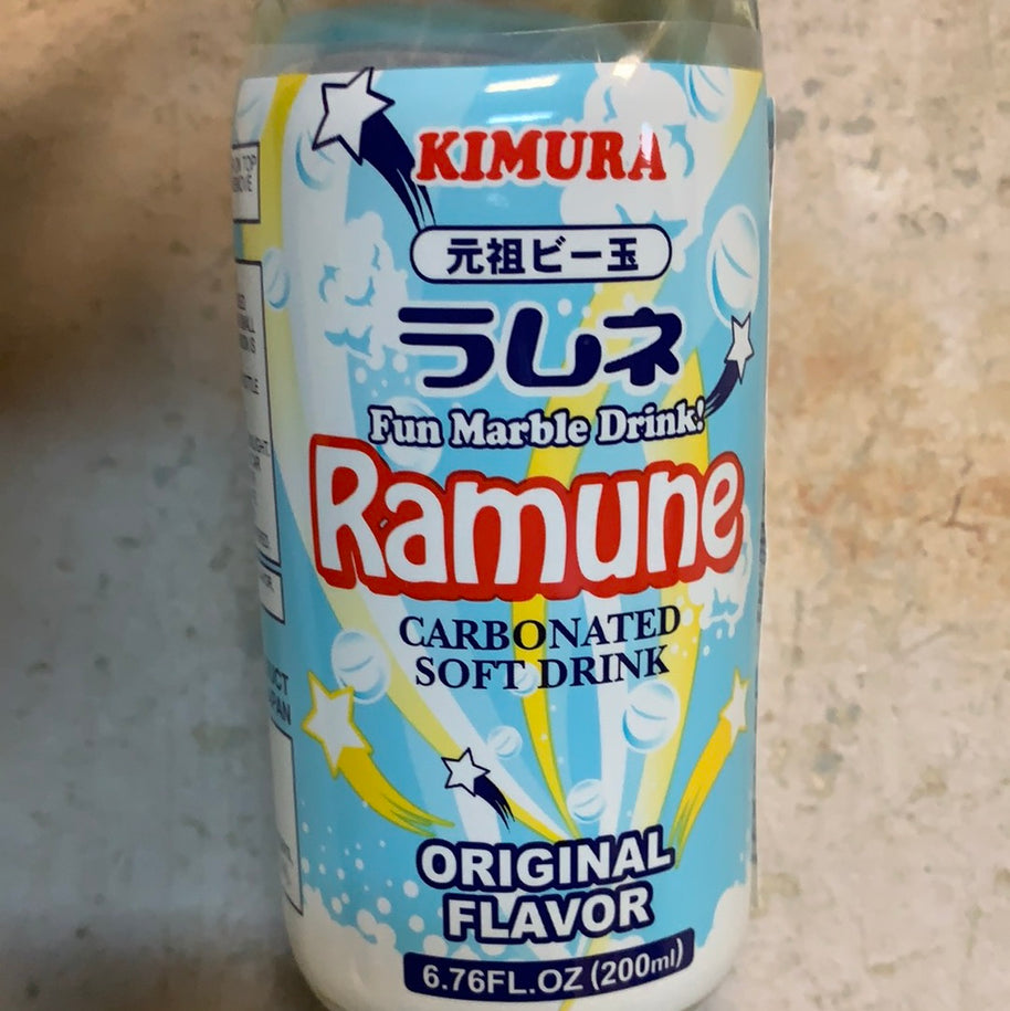 Ramuné japonais KIMURA (saveur originale)日本波子汽水（原味）