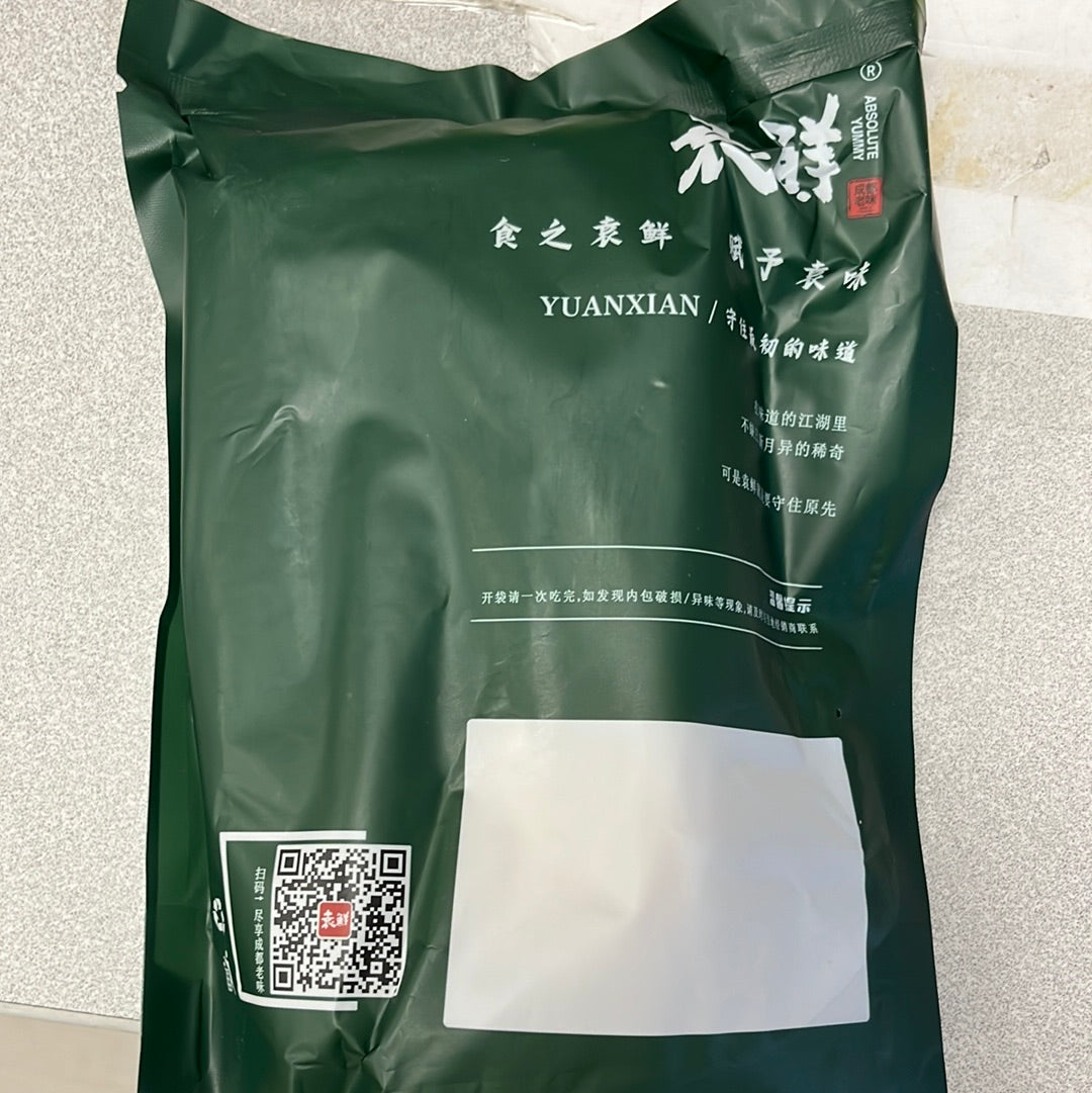 Vermicelle épicé instantané 袁鲜 火锅川粉 400g