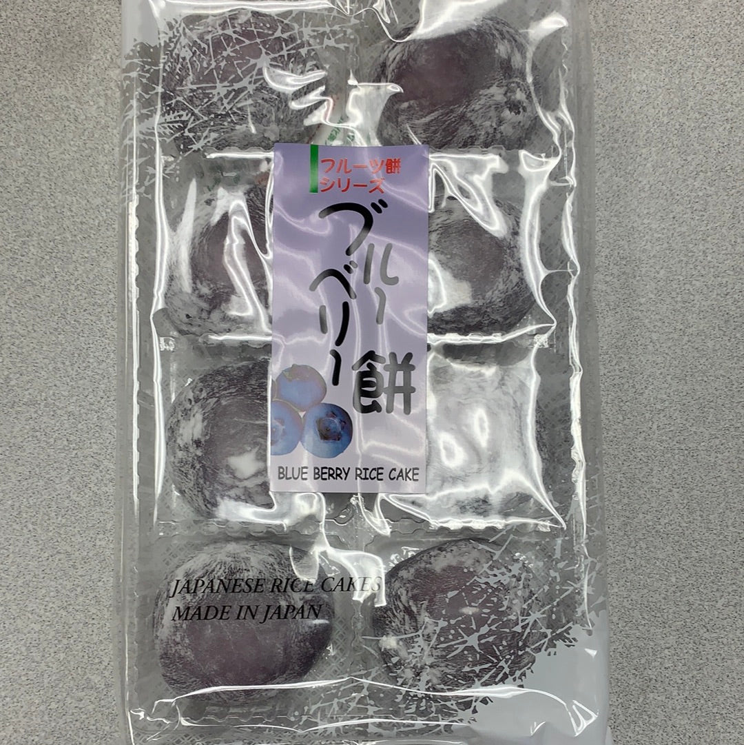 Japanese Blueberry rice cake