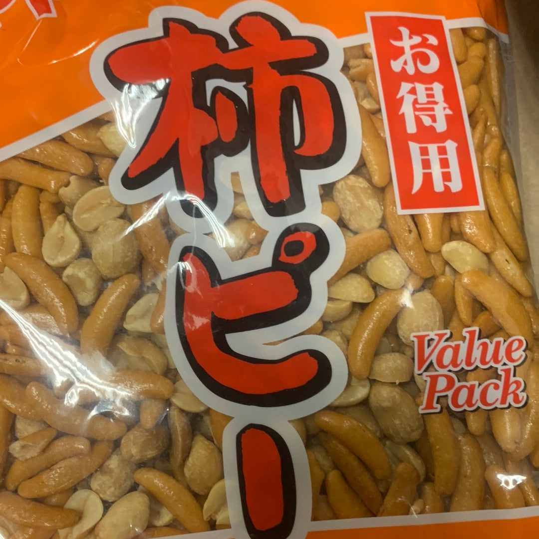 Craquelin au riz pimenté et arachide