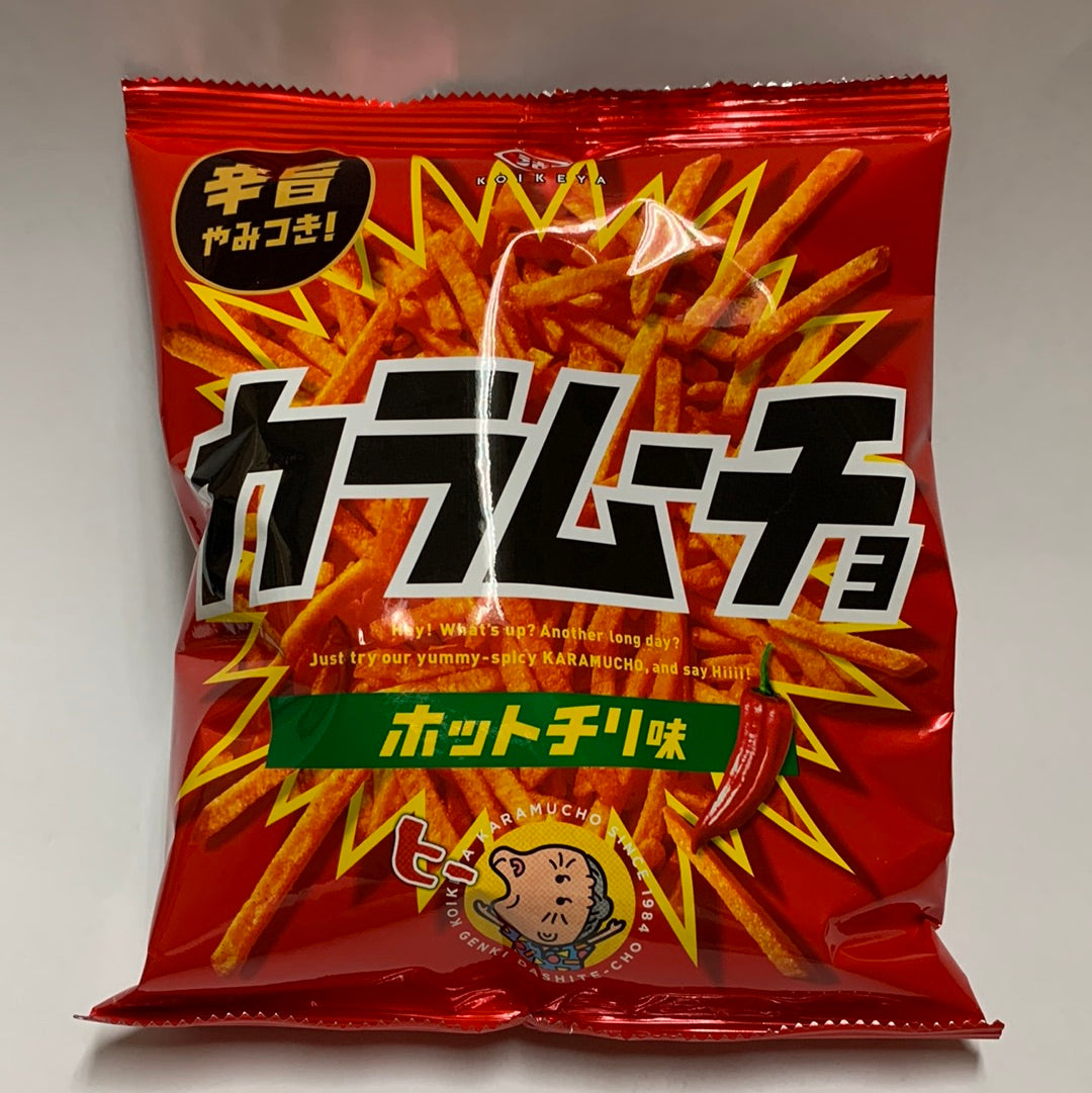 Chips en bâtonnet KOIKEYA🌶️ 🇯🇵湖池屋 香辣棒 105g