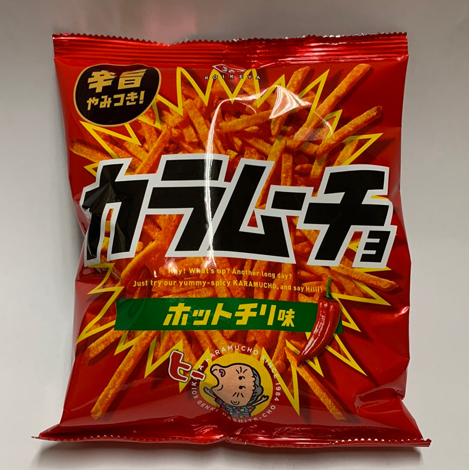 Chips en bâtonnet KOIKEYA🌶️ 🇯🇵湖池屋 香辣棒 105g