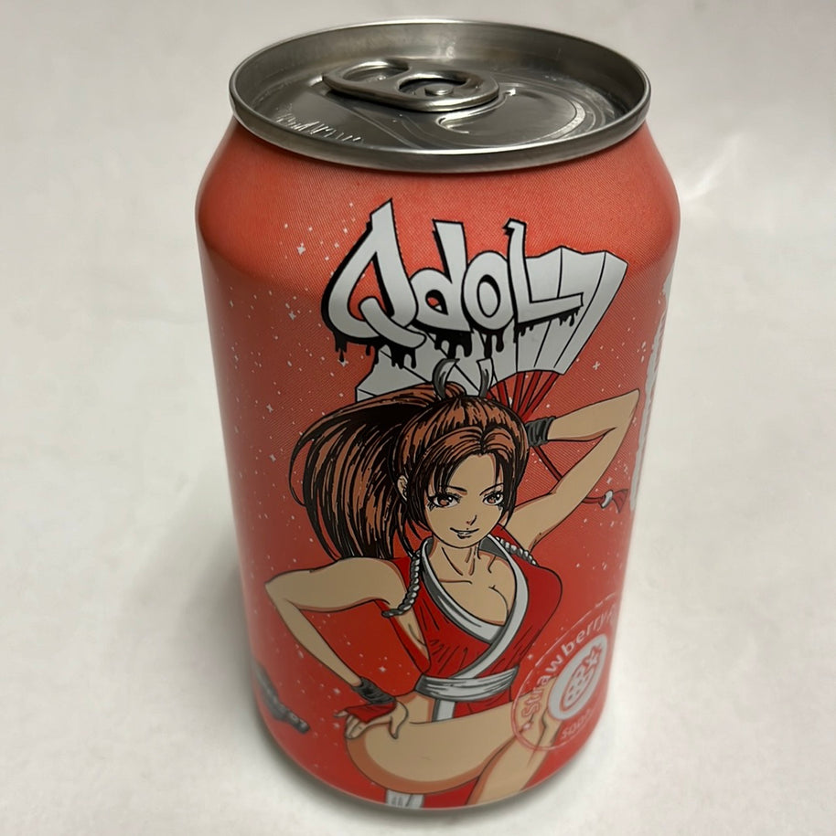 Liquitation-QDOL King of fighters’ 97 (saveur fraise) 草莓风味气泡水330mL
