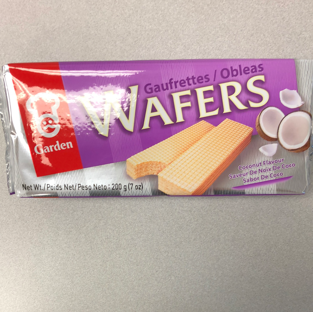 Gaufrettes(saveur de noix de coco) WAFERS 椰子味威化饼