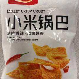 Biscuit de riz(saveur épicée)卫龙 小米锅巴（麻辣味）138g