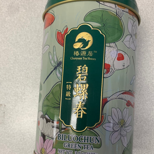 Thé vert supérieur BILUOCHUN 椿源居 特级 碧螺春100g