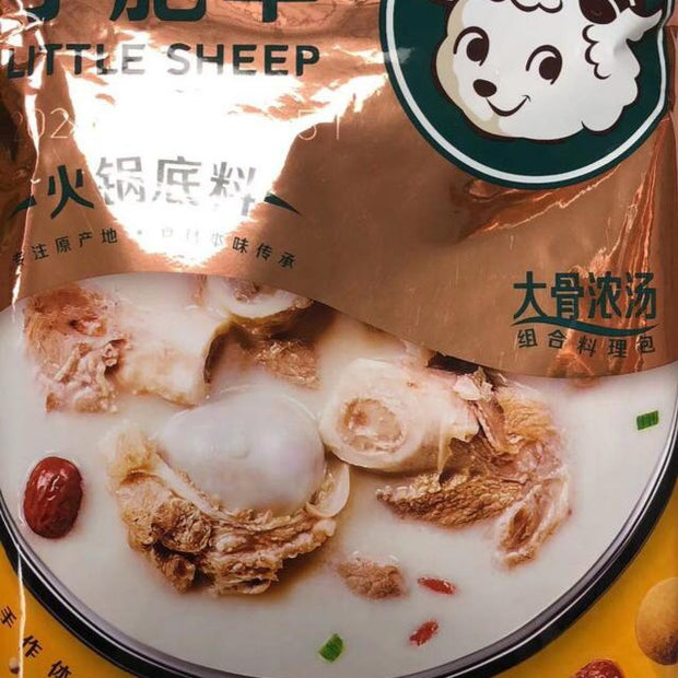 Base de soupe d'agneau XFY 小肥羊 大骨浓汤155g