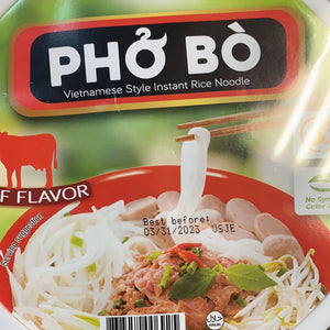 Vermicelle de riz vietnamienne PHO jans (saveur de bœuf)