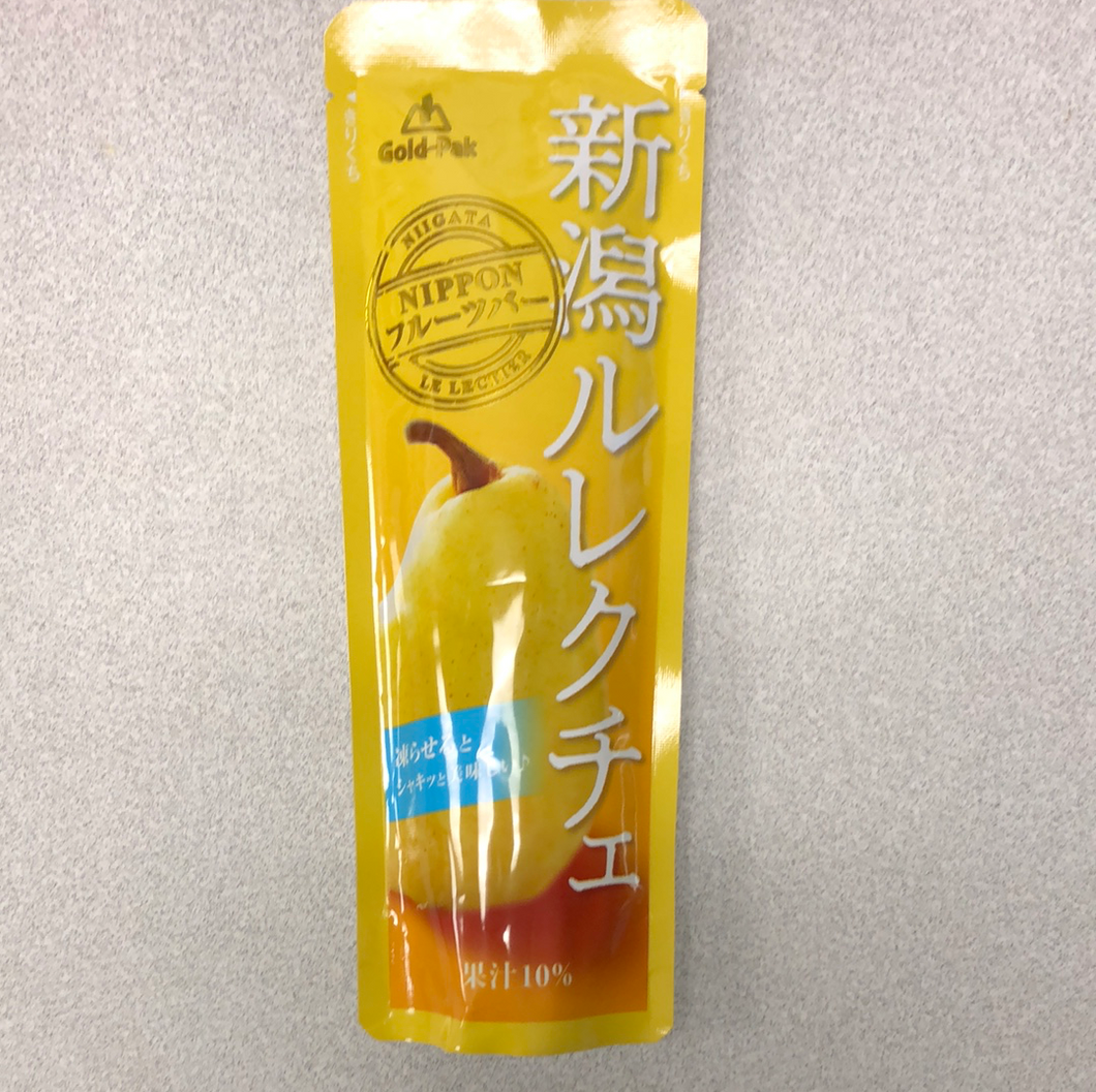 Sorbet de jus de fruit japonais-poire
