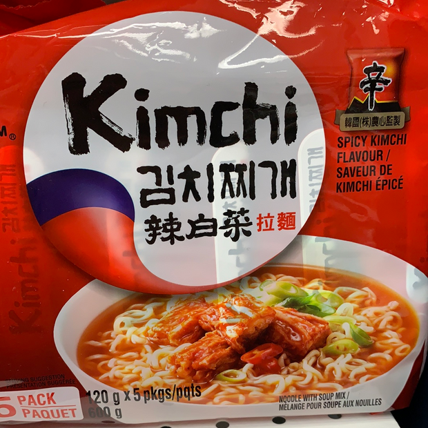 Soupe de Ramen au Kimchi Nongshim农心辣白菜拉面