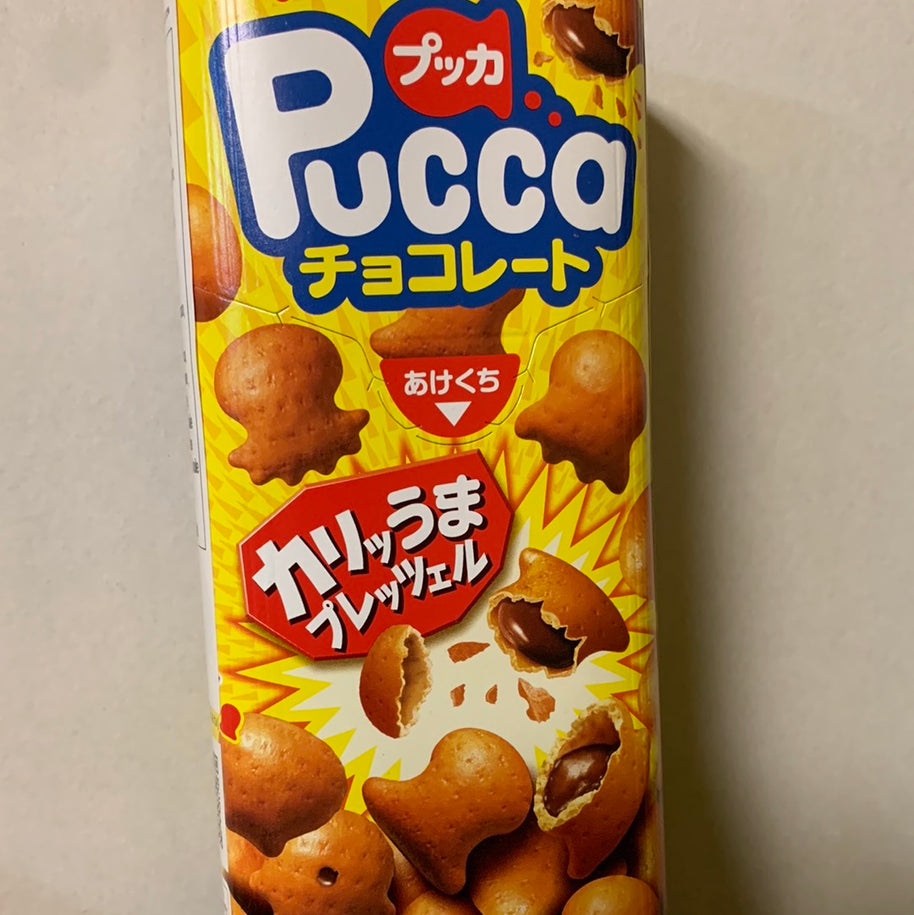 Pucca biscuit au chocolat MEIJI
