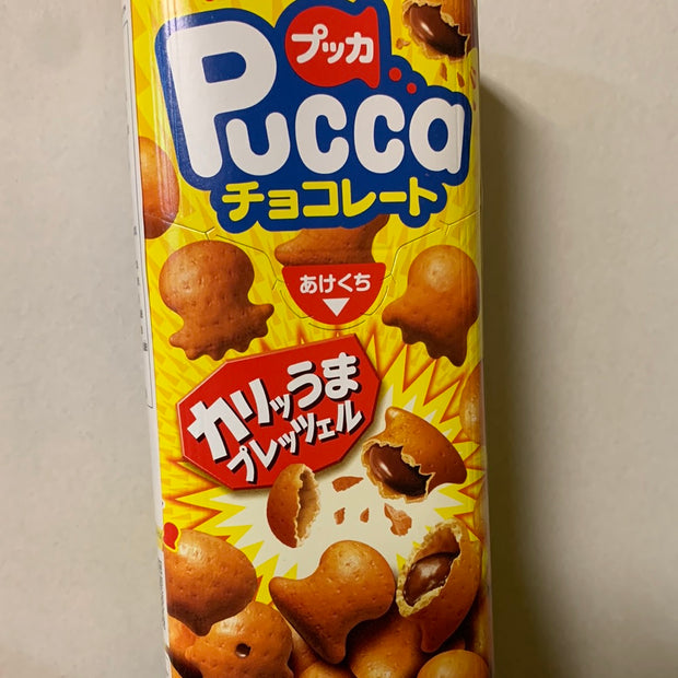 Pucca biscuit au chocolat MEIJI