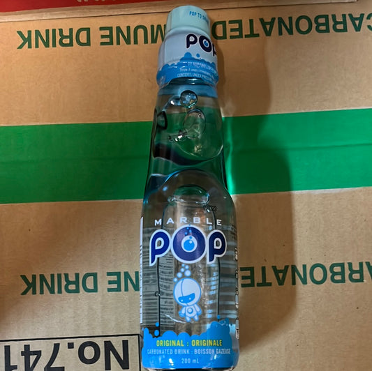 MARBLE POP Ramune japonais (saveur original)日本波子汽水（原味）