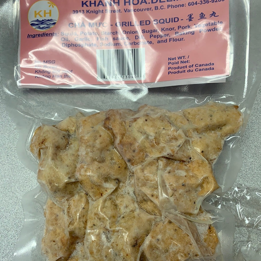 Calmar grillé 墨鱼丸