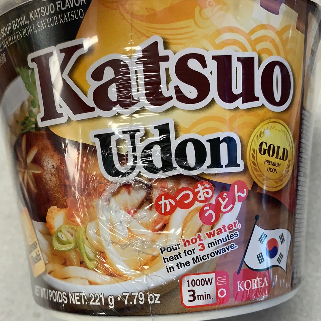 Nouilles Udon instantanée(saveur Katsuo) Wang Korea 221g