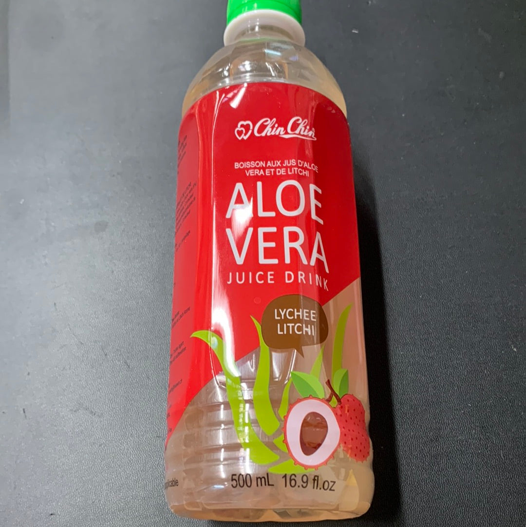 Boisson de Vera Aloes (saveur litchi) CHIN CHIN 500mL