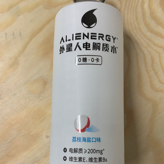 Boisson d’électrolyte (saveur de sel de mer & litchi) ALIENERGY 外星人电解质水（荔枝海盐味）