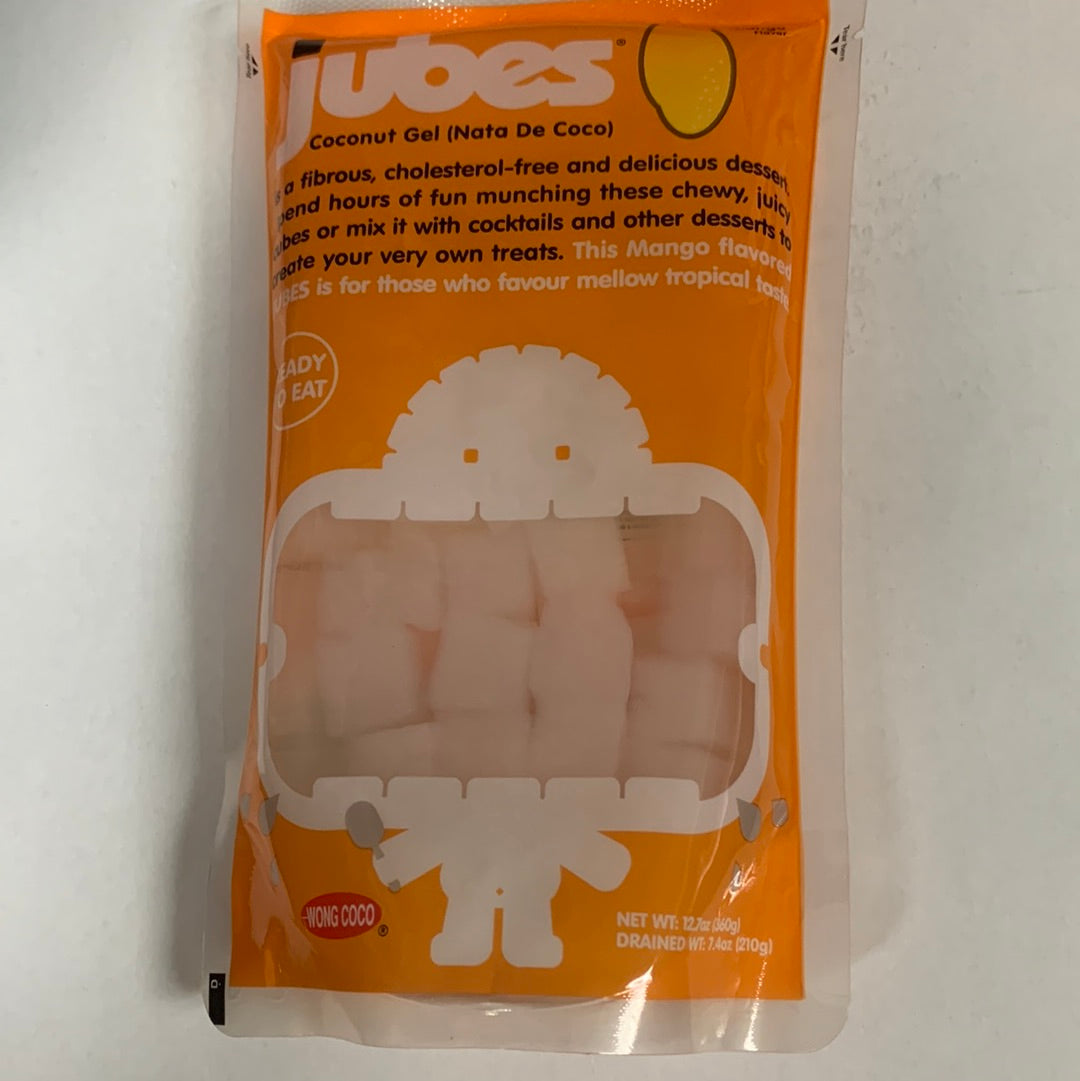 Promo-Gelée au nata de coco(saveur mangue) JUBES 360g
