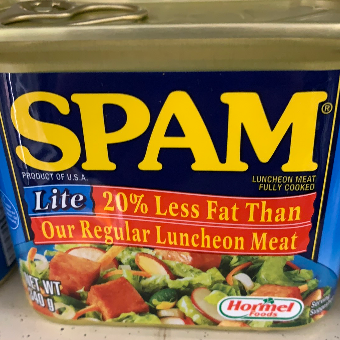 SPAM 20% less fat 340g