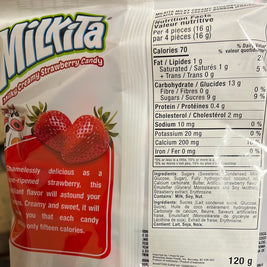 Bonbon à la fraise MILKITA 120g