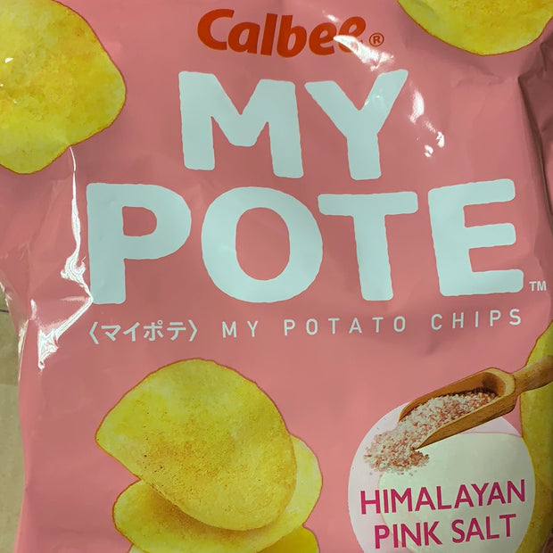 CALBEE chips My Pote (saveur sel Himalayan) 60g