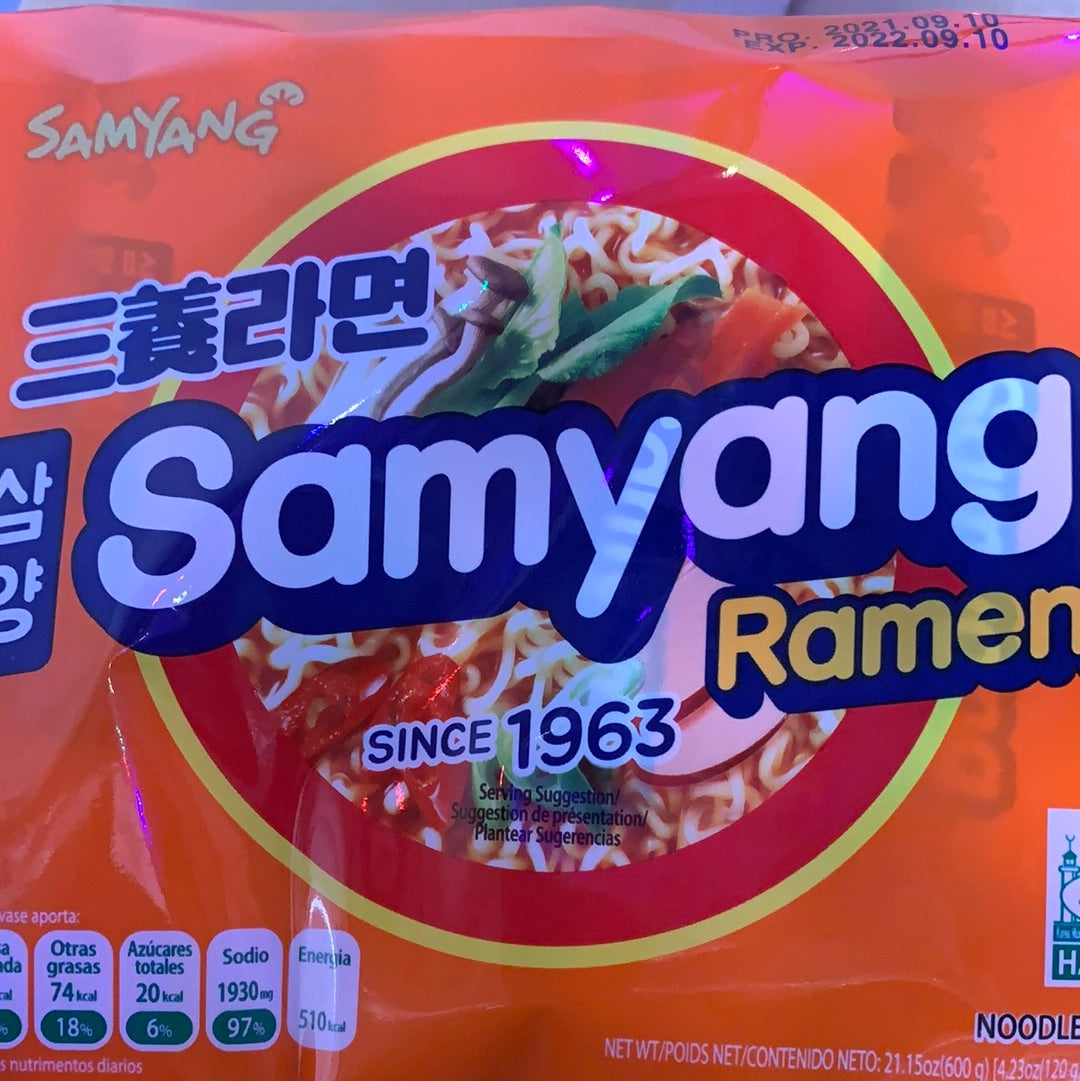 Ramen SAMYANG 120gx5