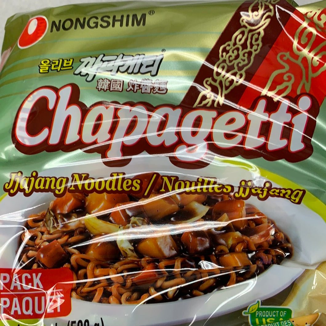 Nouilles Jjajang Chapagetti NONGSHIM 韩国炸酱面 508g