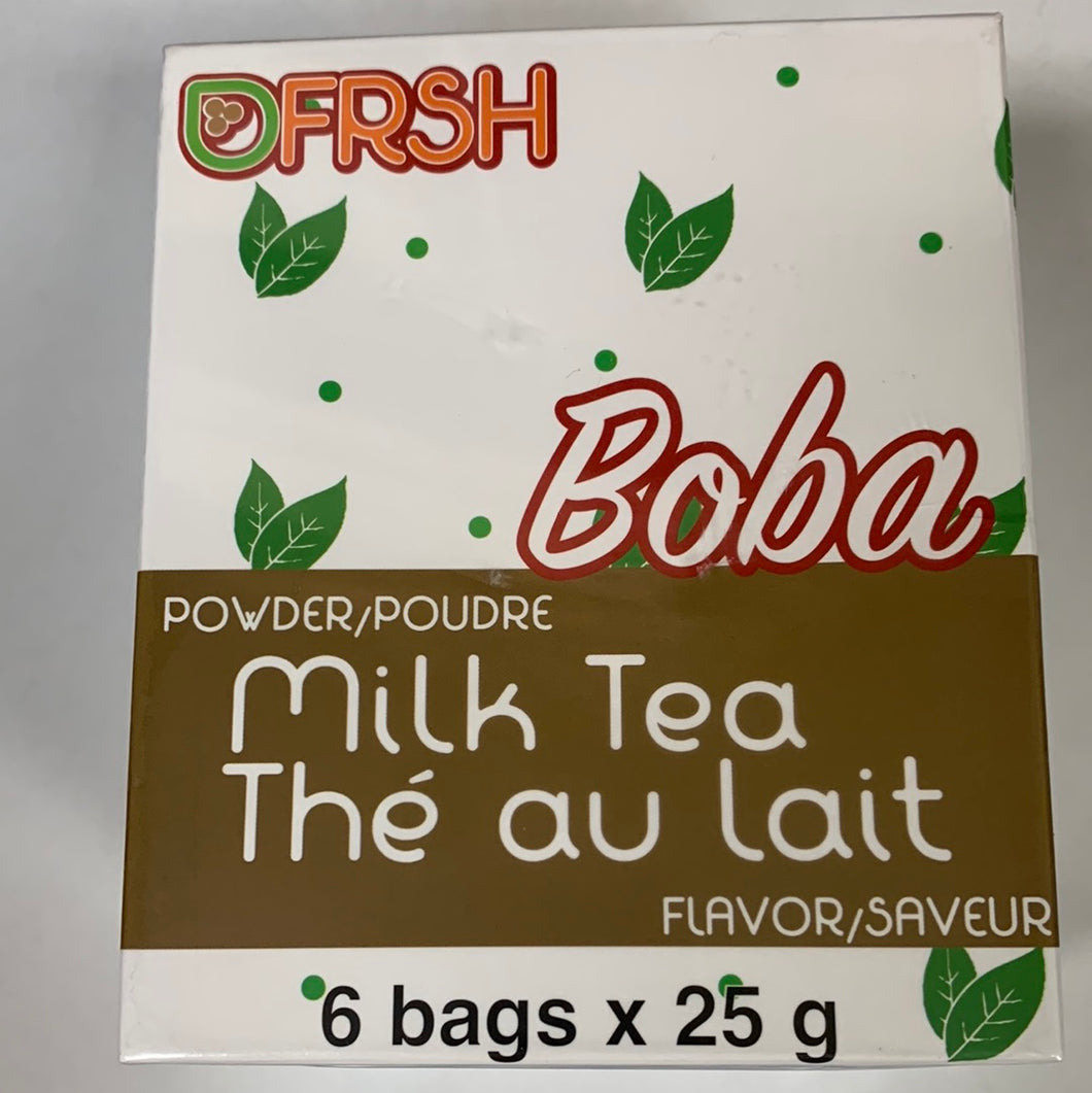Poudre thé au lait BOBA(saveur originale)25gx6