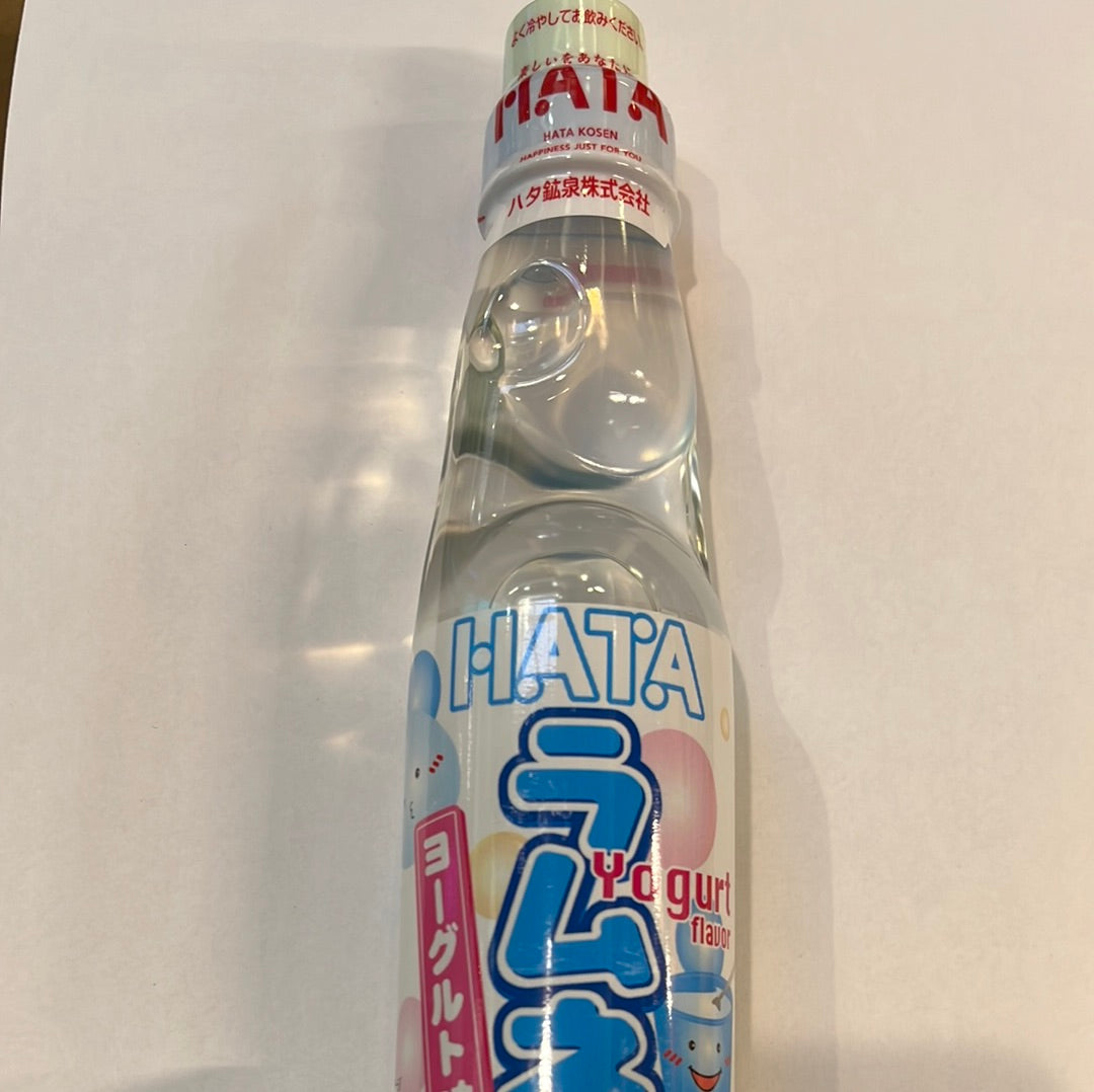 Ramuné japonais HATA (saveur yogourt)日本波子汽水（乳酸菌味）