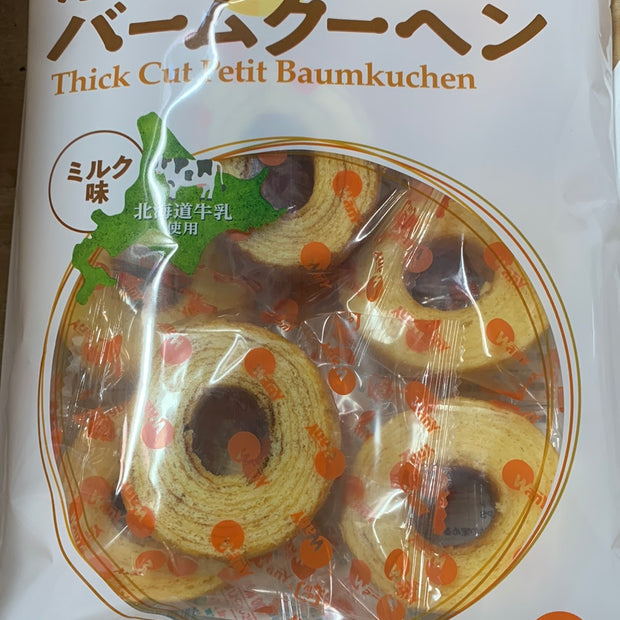 Gâteaux de bûche Japonais WANY 厚切牛乳年轮蛋糕 9粒