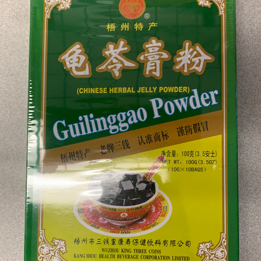 Poudre de gelée des herbes chinoises 龟苓膏粉100g