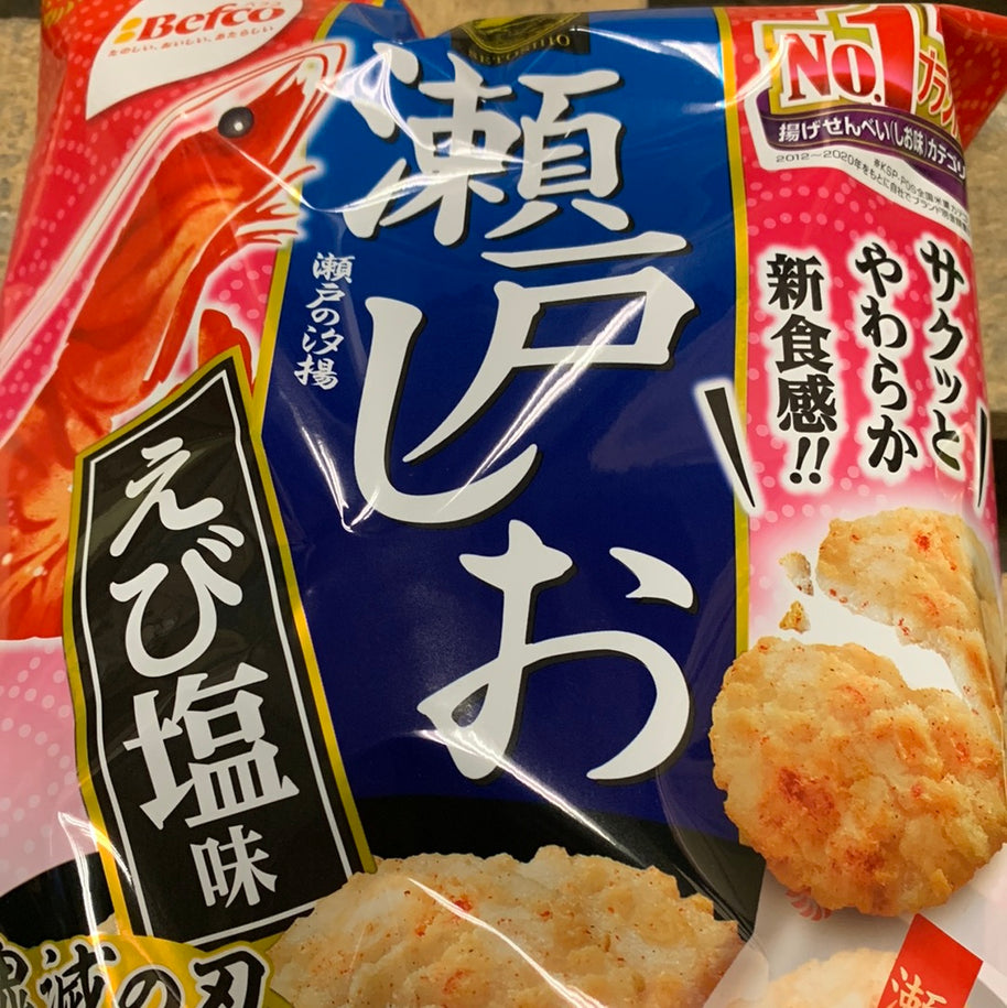 Craquelin du riz japonais BEFCO (saveur crevette) 88g