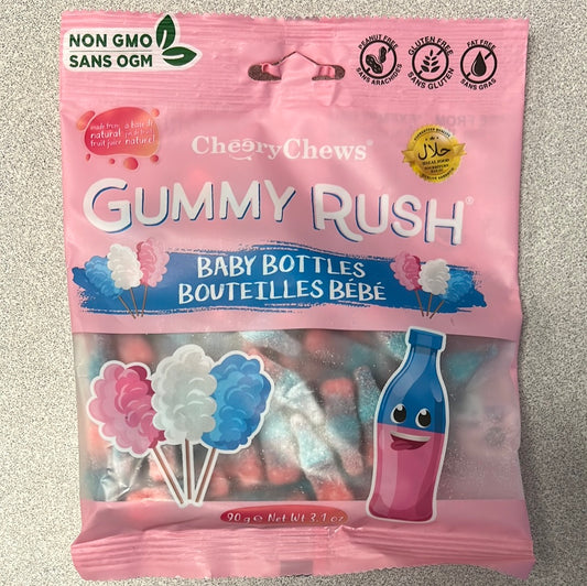 Bonbon Gummy Rush Bouteille Bébé 90g