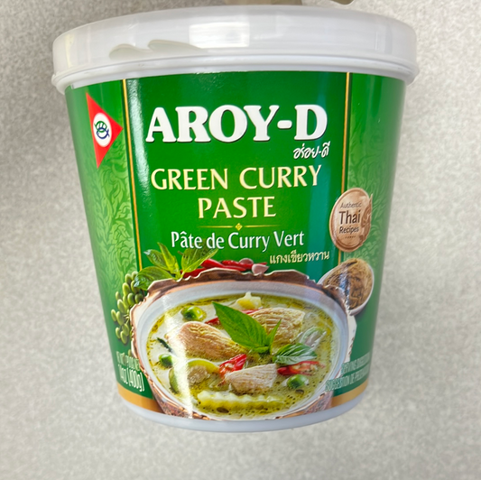 Pâte de curry vert AROY-D绿咖喱酱 400g