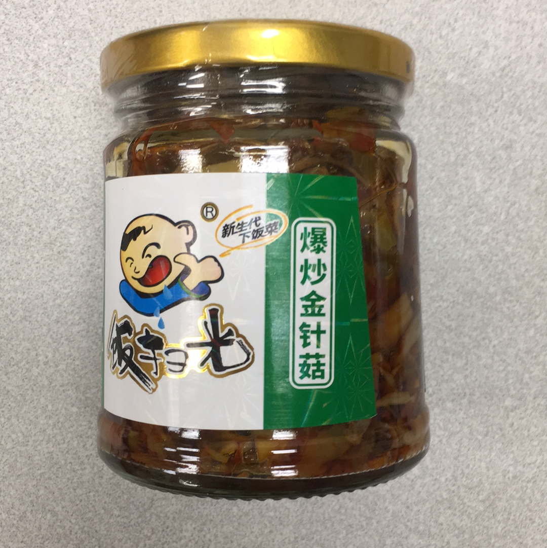 Champignon d'Énoki épicé FSG 饭扫光 爆炒金针菇 280g