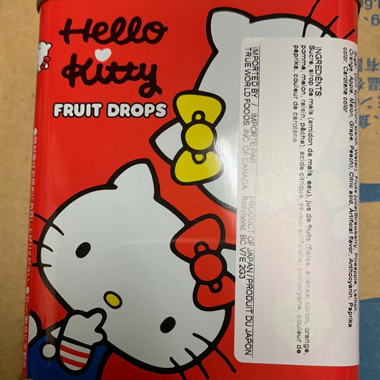 Bonbons aux fruits Drop Hello Kitty SAKUMA 75g