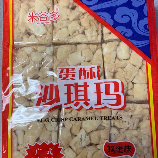 Gâteaux mous aux œufs 米谷多 鸡蛋味蛋酥沙琪玛 600g