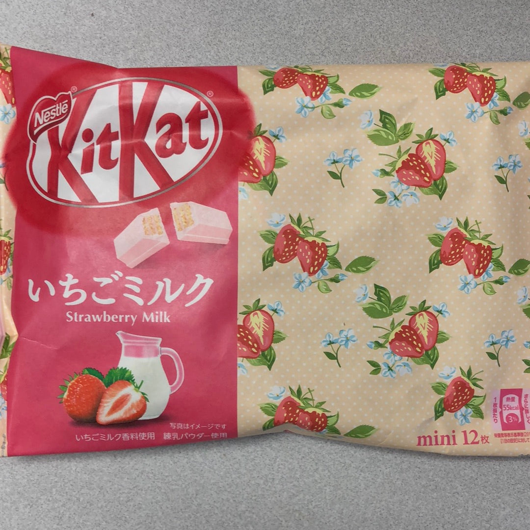 KitKat à la fraise au lait