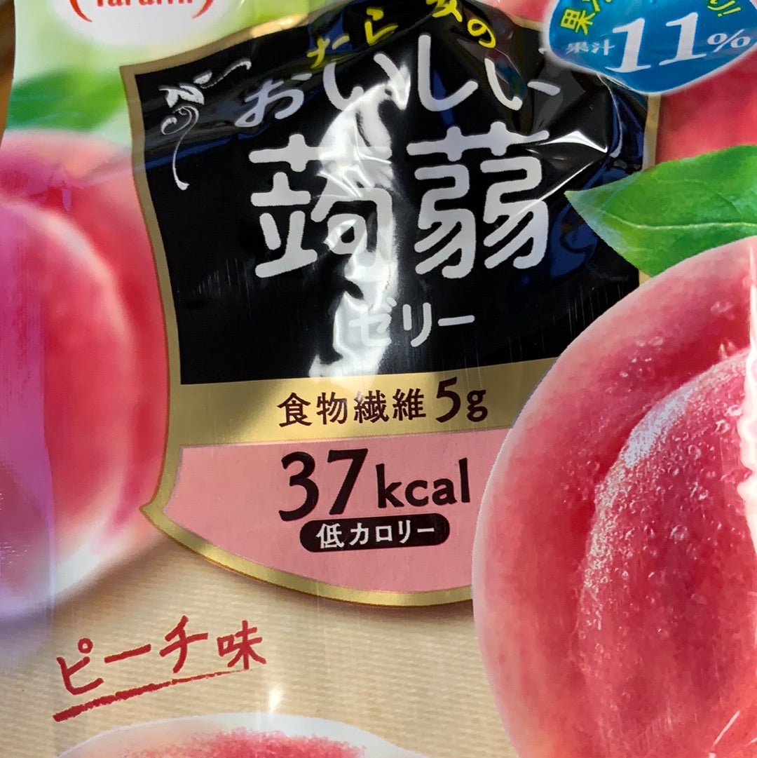 Jelly japonais (saveur pêche) TARAMI 日本白桃果冻吸