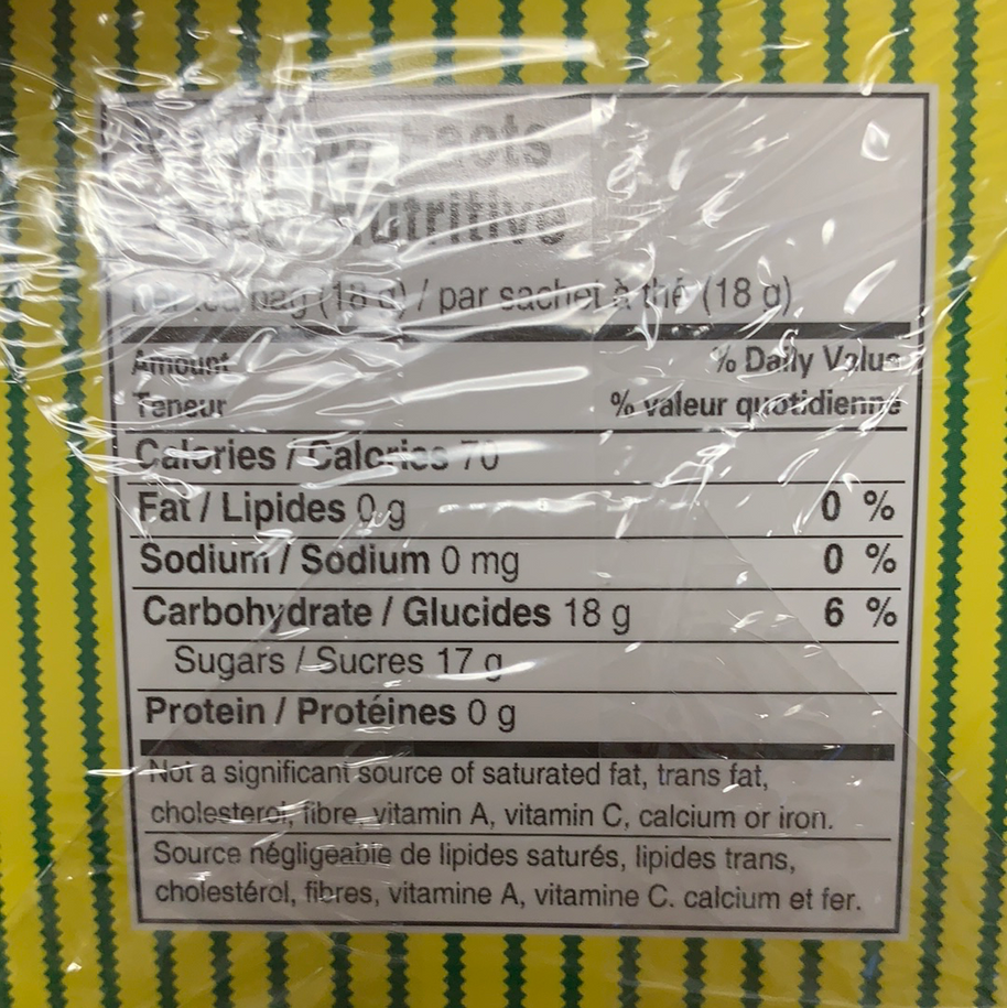 Thé au gingembre mielleux au citron 324g
