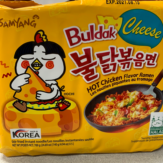 Nouilles piquantes au fromage SAMYANG BULDAK cheese 奶酪 火鸡面