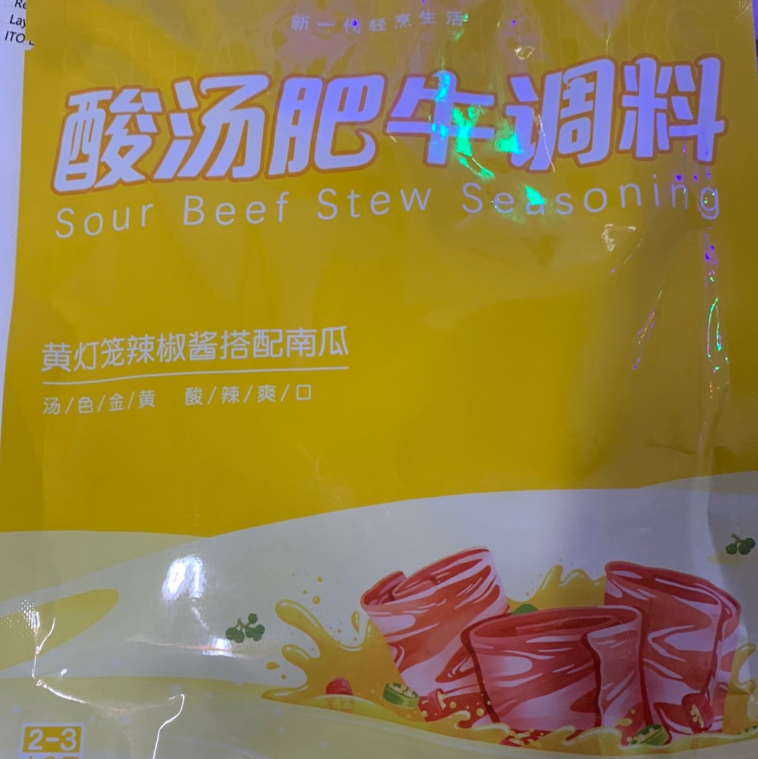 Assaisonnement pour bœuf aigre 川香厨房 酸汤肥牛调料