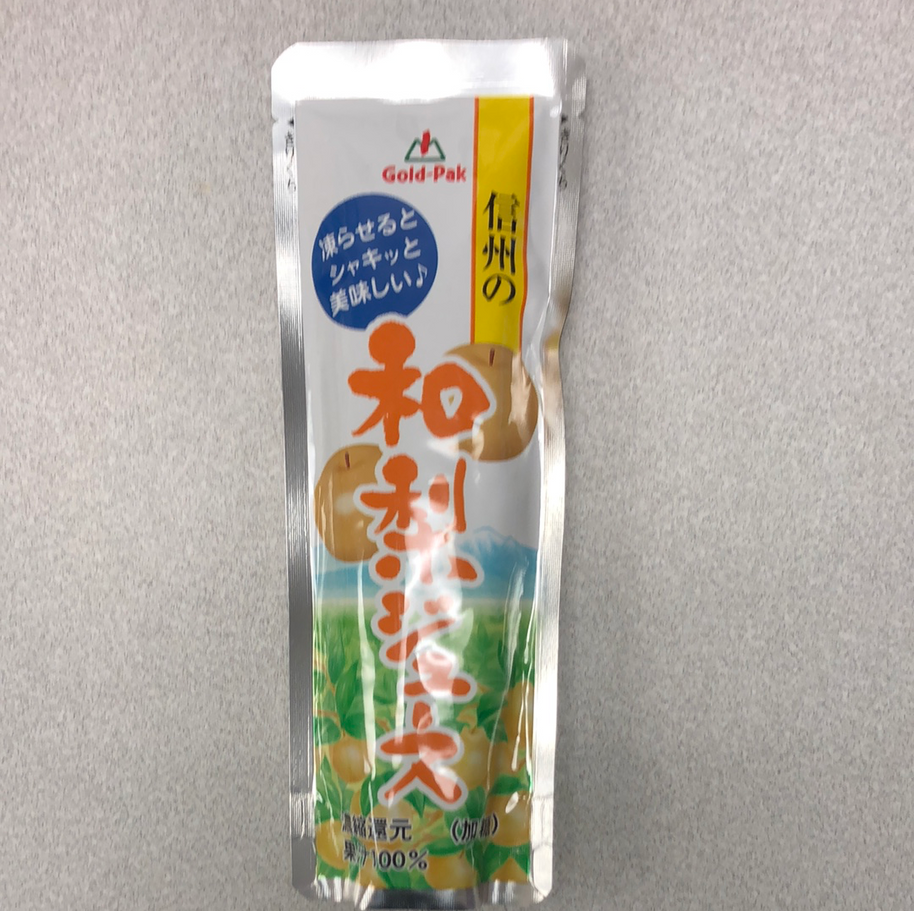 Sorbet de jus de fruit japonais-poire asiatique