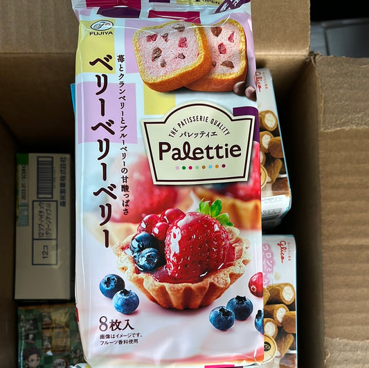 Biscuit au bleuet et fraise FUJIYA 80g