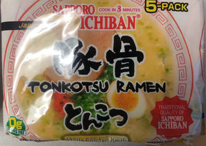 Nouilles instantanées à la japonaise(Ramen Tonkotsu) SAPPORO ICHIBAN