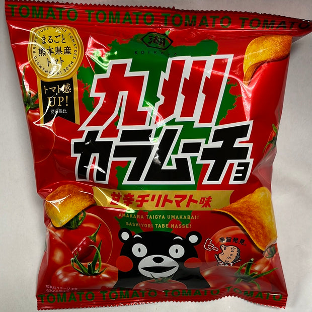 Chips au tomate et piment fort KOIKEYA 湖池屋 番茄辣薯片 55g
