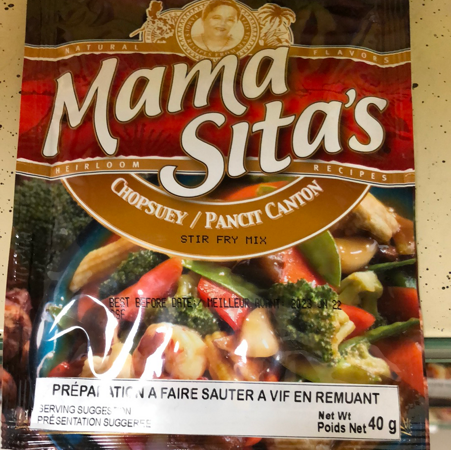 mama sita's Chopsuey/Pancit Canton